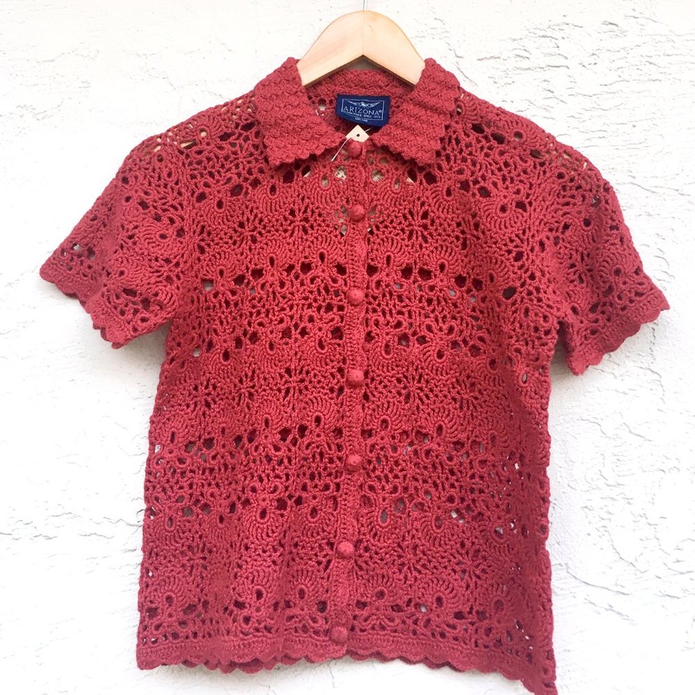 Arizona Crochet Cardigan (EU size 140/146, for height 4'7" ~4'9")